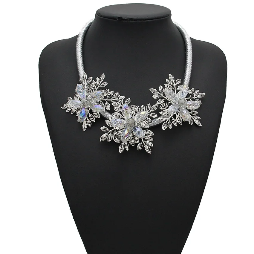 MANILAI богемное Винтажное колье ожерелье s для женщин металлические листья