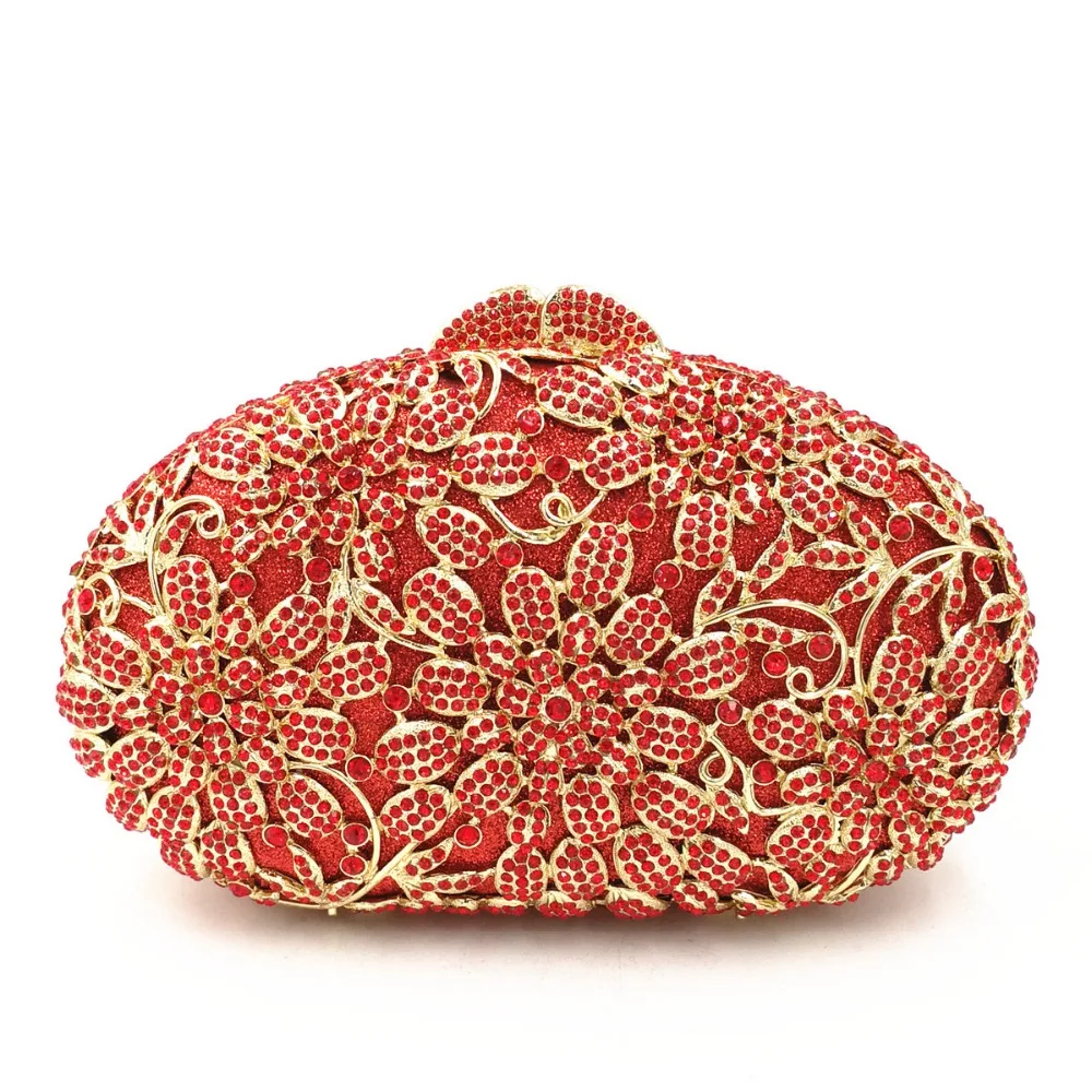 Женские вечерние сумочки Стразы для свадебной вечеринки сумки металлические