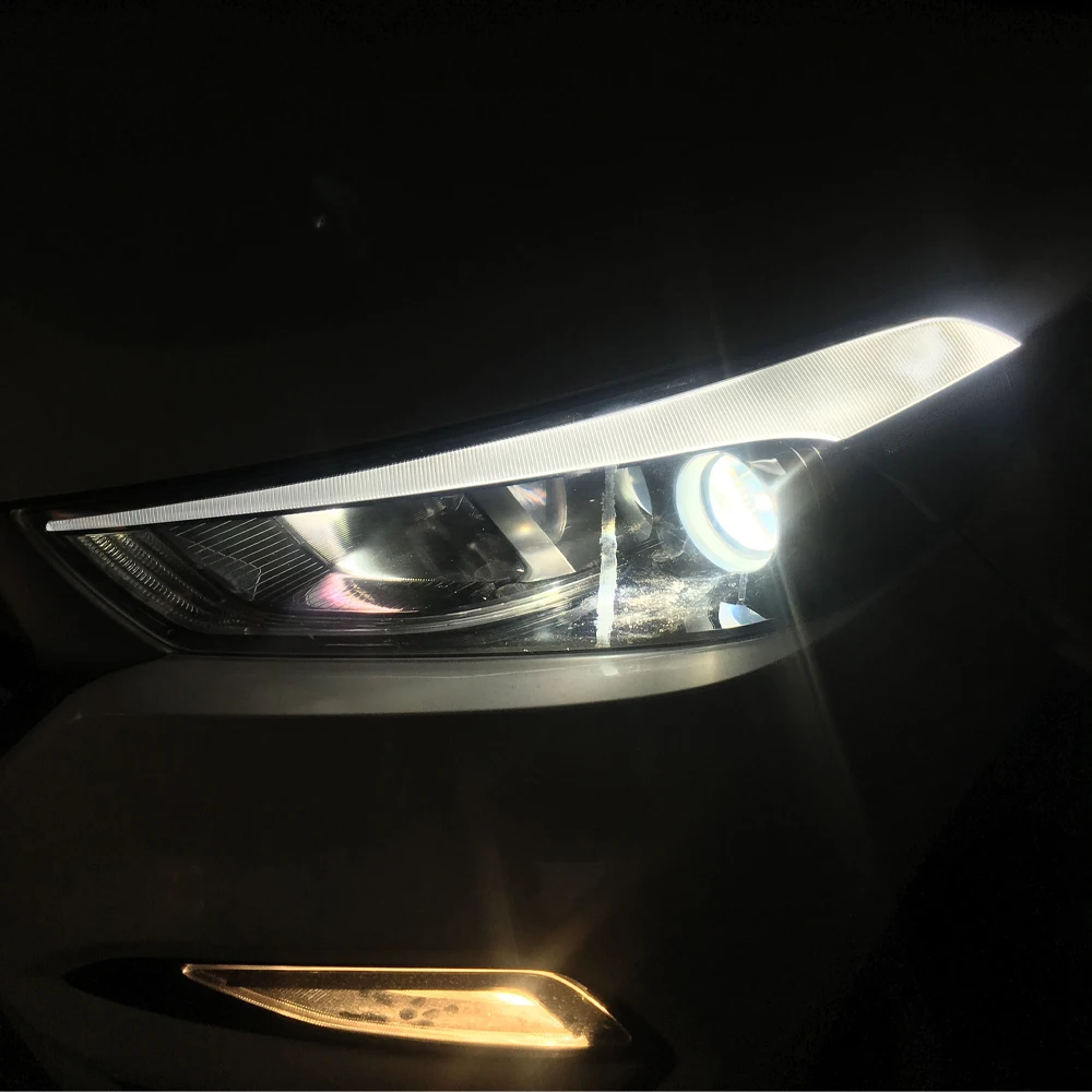 YM E Bright 1 шт. H1 H3 H11 1210 3528 68 SMD светодиодный Автомобильная противотуманная фара