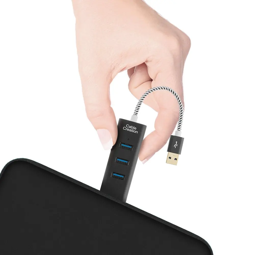 3-портовый концентратор данных jorinдо USB 3 0 с портом Ethernet поддержкой 10/100/1000 Мбит/с к