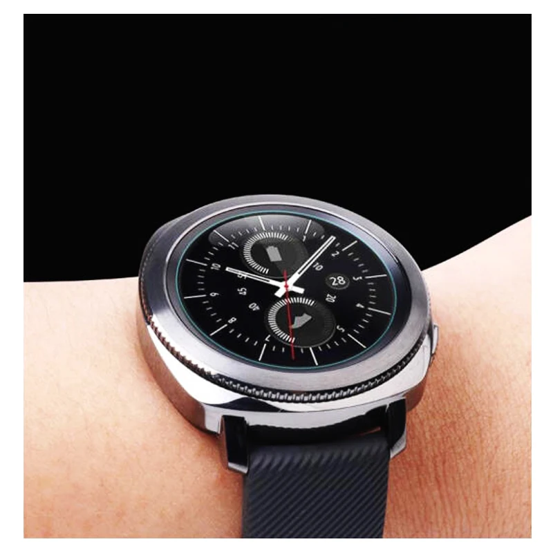 Закаленное стекло для samsung Galaxy Watch 46 мм 42 мм S3/S2 Frontier/Классический Полный экран протектор 9H против царапин Защитные пленки