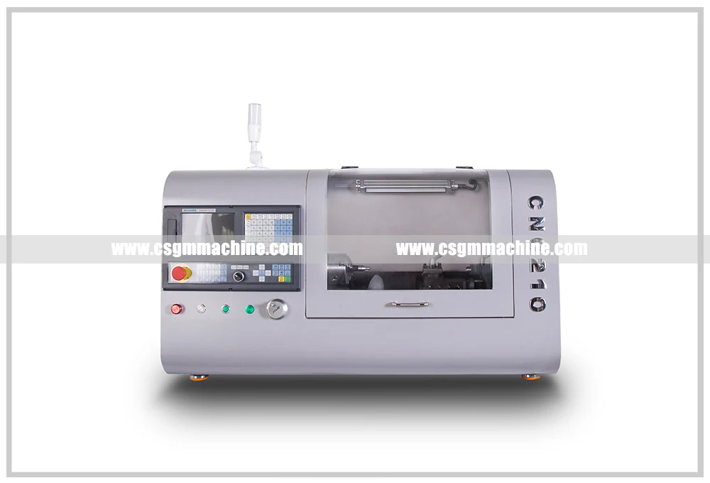 CNC210-A мини токарный станок с ЧПУ/1200 Вт Серводвигатель токарный станок/после 990TDB токарный станок с ЧПУ