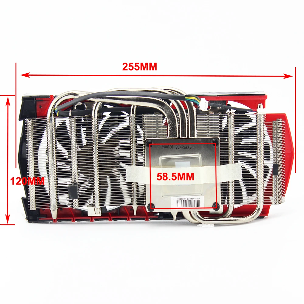 58 мм PLD10010S12HH для MSI GTX960 вентилятор GTX 960 вентилятор игровой вентилятор радиатора вентилятор видеокарты