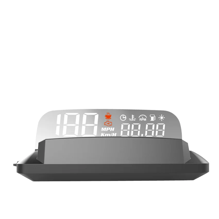 EANOP зеркало HUD Дисплей Авто HUD OBD2 elm327 автомобиля Скорость проектор Скорость ometer автомобиля детектор KMH KPM спидометр автомобиля проектор на лобовое стекло
