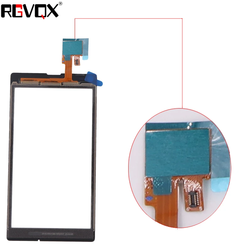 Новая передняя панель для Sony Xperia L S36H C2105 C2104 сенсорный экран дигитайзер внешнее