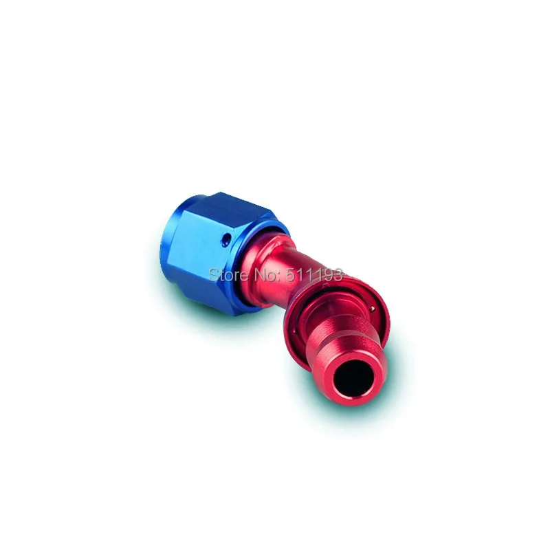 High Performance Wholesale Aluminum oil cooler push on fitting AN4 45 degree hose end|oil burner|aluminum tableoil pendant |
