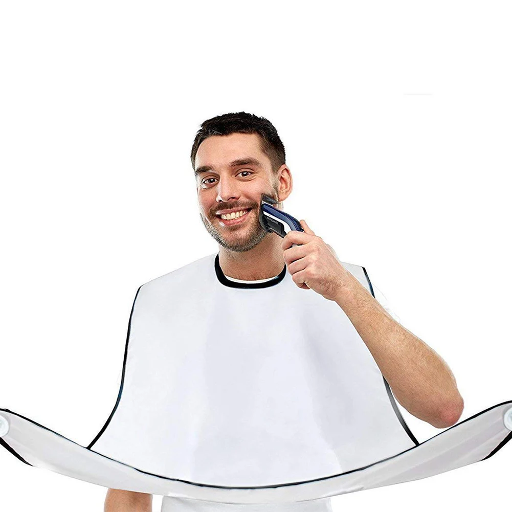 1 шт. Мужской фартук для бритья бороды нагрудник накладки лица ухода за волосами