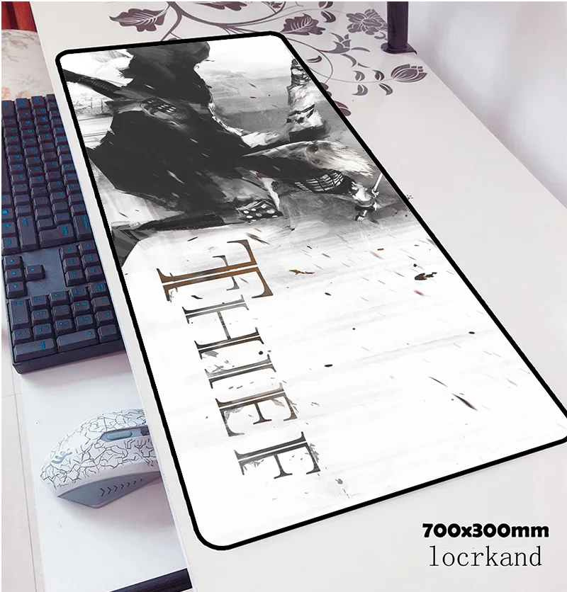 Коврик для мыши guild wars 70x30 см notbook компьютерный коврик массовый шаблон игровой