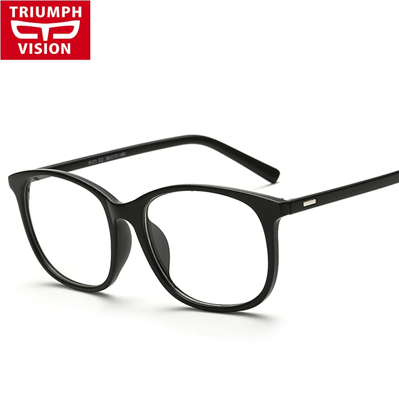 TRIUMPH VISION ацетат черная оправа очки Женские квадратные дизайнерские очки с оправой брендовые модные очки мужские новые - Цвет оправы: 001