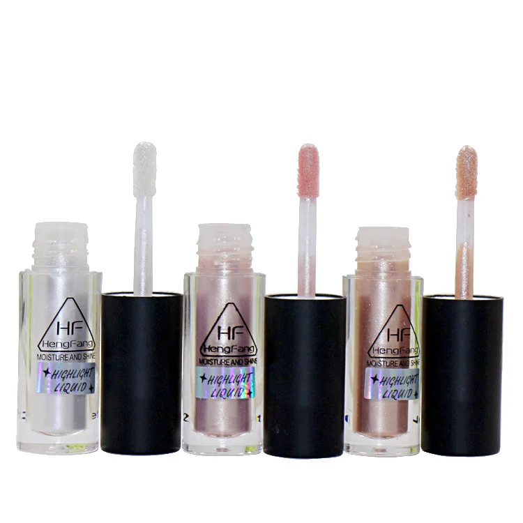 Новый фирменный макияж Золотой хайлайтер жидкая косметика контур лица