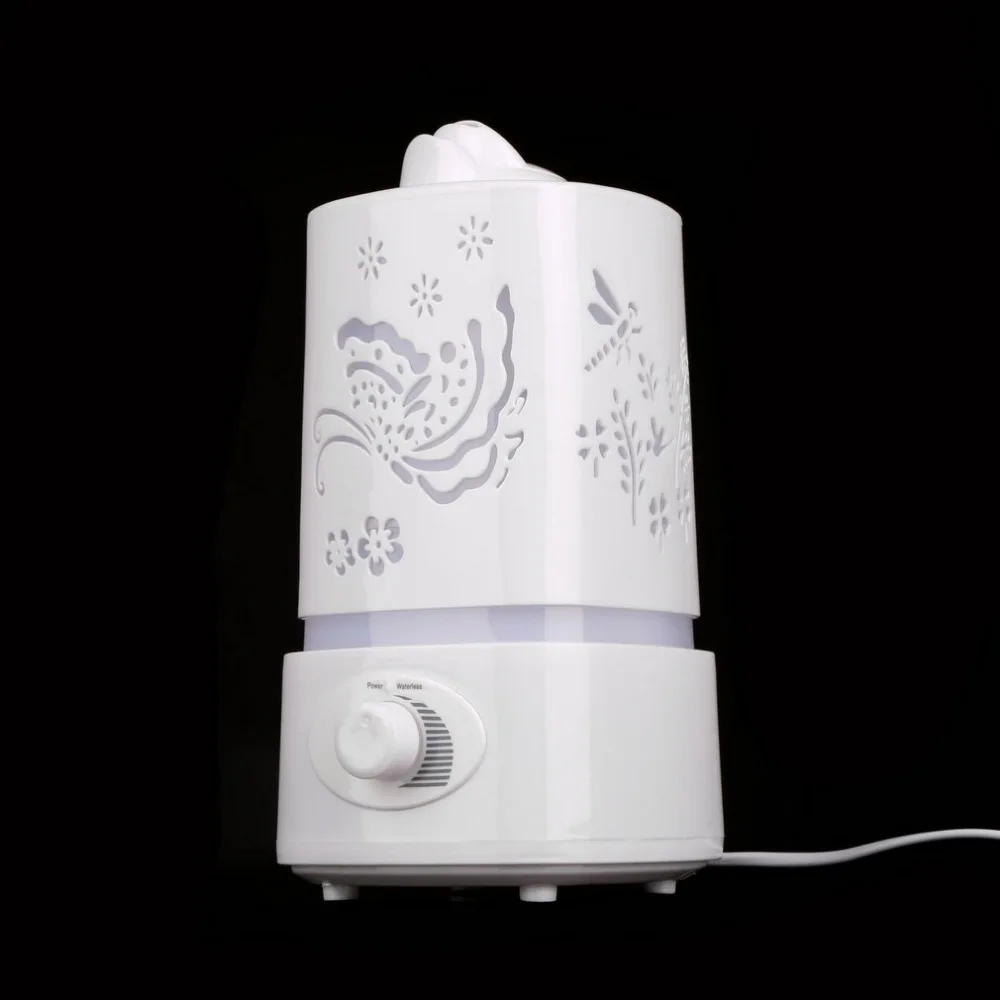 Patterns Knob Type Mist Adjust LED Night Light 1.5L Ultrasonic Home Aroma Humidifier Air Diffuser Purifier Lonizer Atomizer | Бытовая