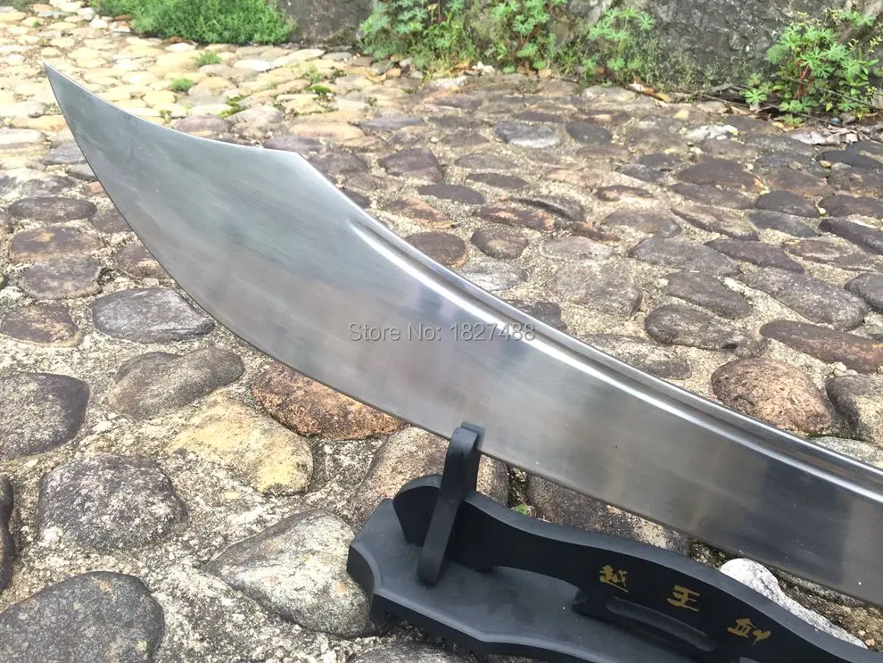 Острый нож ручной работы KungFu Broadsword DaDao с лезвием из высокоуглеродистой стали