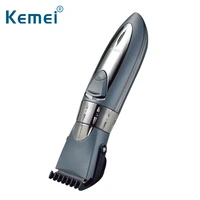 kemei km 605 professional rechargeable electric washable hair clipper trimmer for man or baby shaver razor cordless clippers