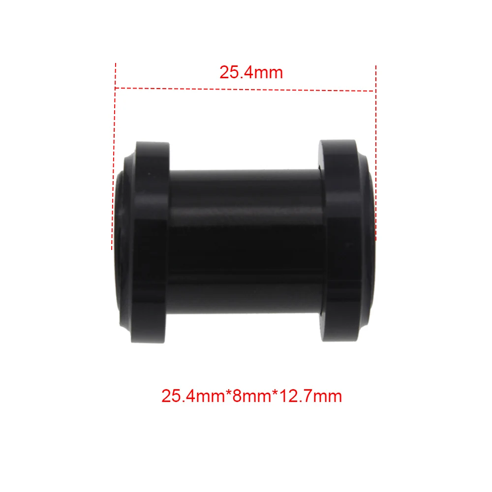 25.4mm 2PCS Велосипедный Задний амортизатор DU втулка Lockout ударная втулка MTB XC DH для FOX, Marzocchi алюминиевый анод 22,2 мм 24 мм 25,4 мм 38 мм 12,7 - Цвет: 25.4mm 2PCS