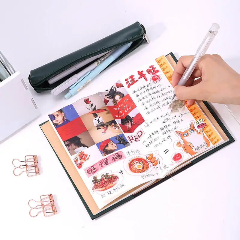 Deli SZ600 PU ноутбук записная книжка ручная записная книжка с ручкой коробка коричневый зеленый цвета дополнительно 205x155 мм