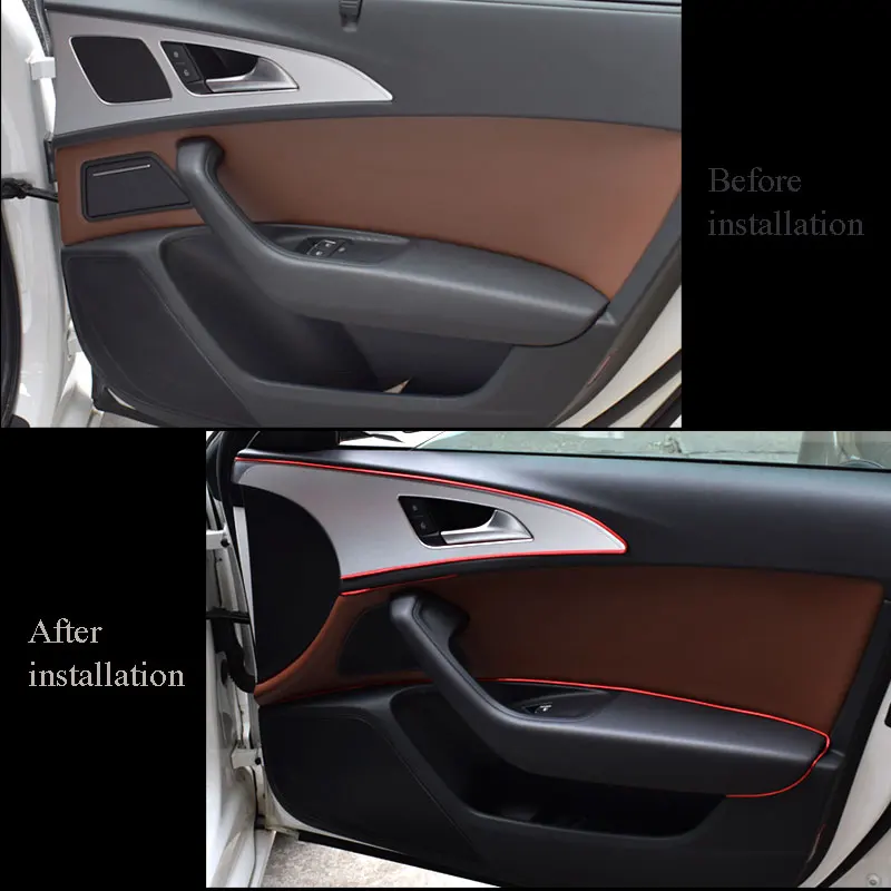 10 м DIY Автомобильный Стайлинг декоративный стикер чехол для Alfa Audi Bmw M Mitsubishi Nissan Nismo