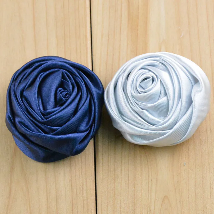 Оптовая продажа 500 шт./лот 2 дюймовые бутиковые свернутые розы Многослойные