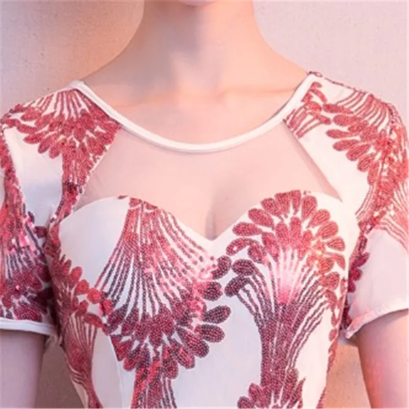 Золотые вечерние платья с пайетками; vestidos de festa; robe de mariage vestidos de novia abendkleider Пышное Платье; robe de soiree TK331