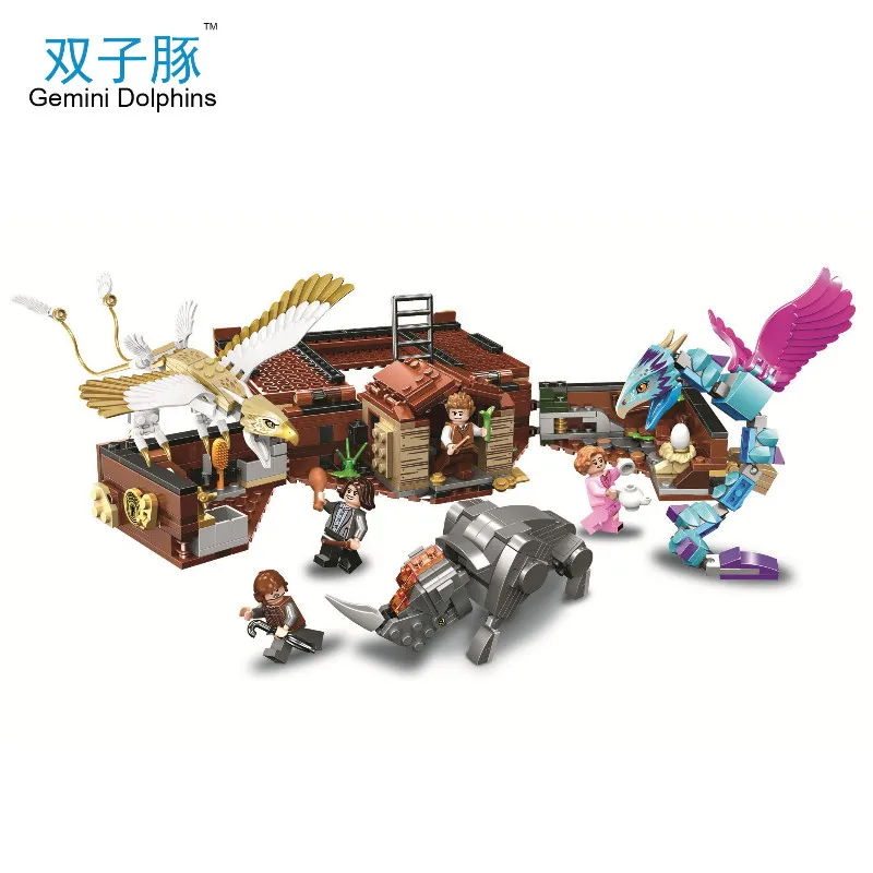 Harri Movie pother Lair модель aragoo совместима с Legoings 75950 строительные блоки развивающие