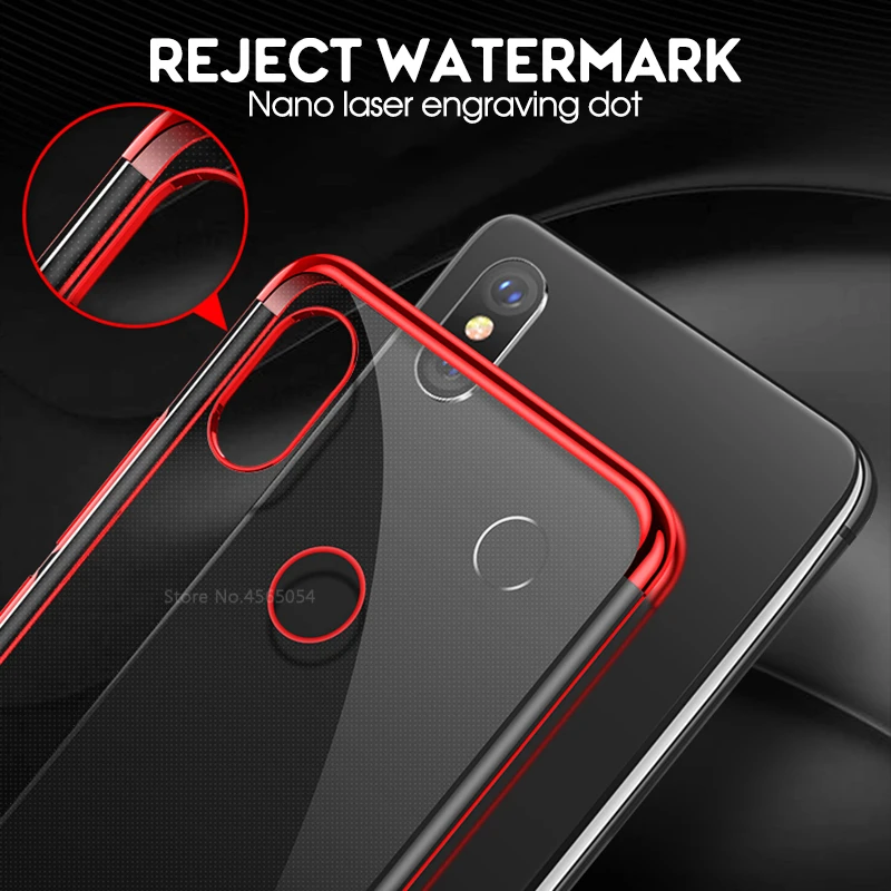Чехол из ТПУ с блестящим покрытием для Xaiomi Redmi 6 Pro 6A S2 4X 4A 5A 5 Plus Note5 чехол Xiaomi Po F1 Mi8