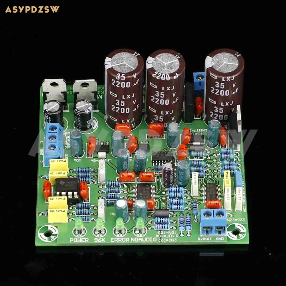 ЦАП 24 бит 192K HZ CS8416 + AK4396 NE5532P SPDIF для аудиовыхода DAC DIY Kit/готовая плата|output dac|dac finisheddac