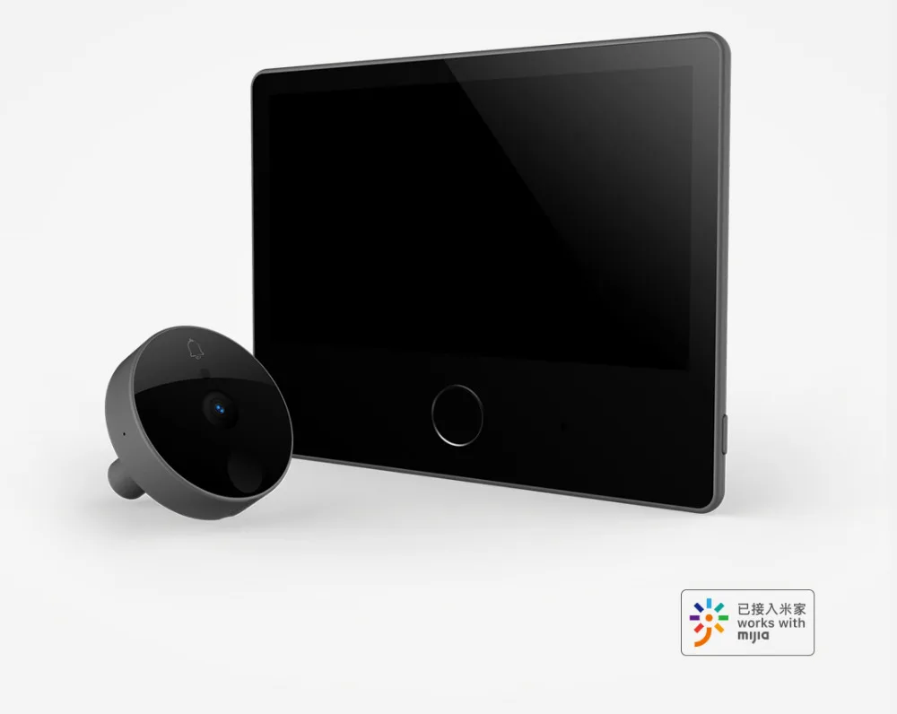 Xiaomi Loock дверной звонок люк умный видеодомофон кошачий глаз молодежное издание детектор лица для домашнего офиса безопасности Mijia APP LSC-Y01