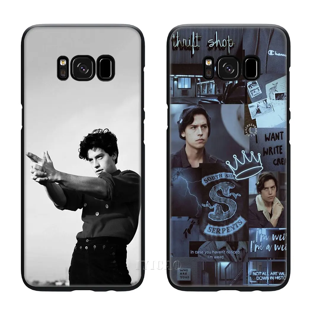IYICAO Riverdale Jughead Jones Soft Silicone Case for Samsung Galaxy S10 S9 S8 Plus S10e S6 S7 Edge Phone |