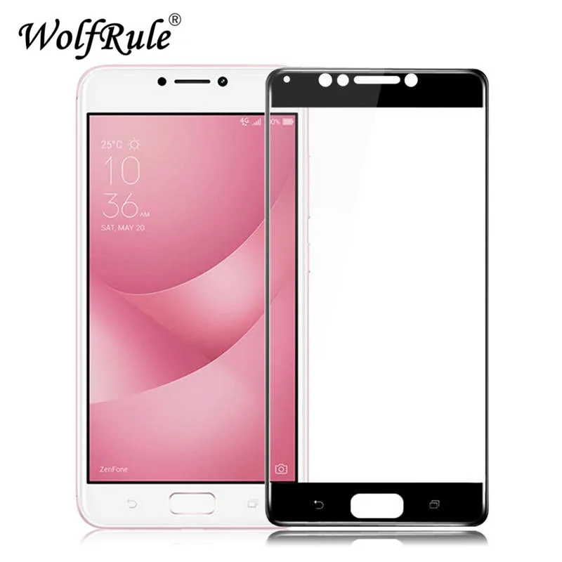 Защитное стекло для ASUS Zenfone 4 Max ZC520KL закаленное 2.5D с полным покрытием ZC520KL|Защитные