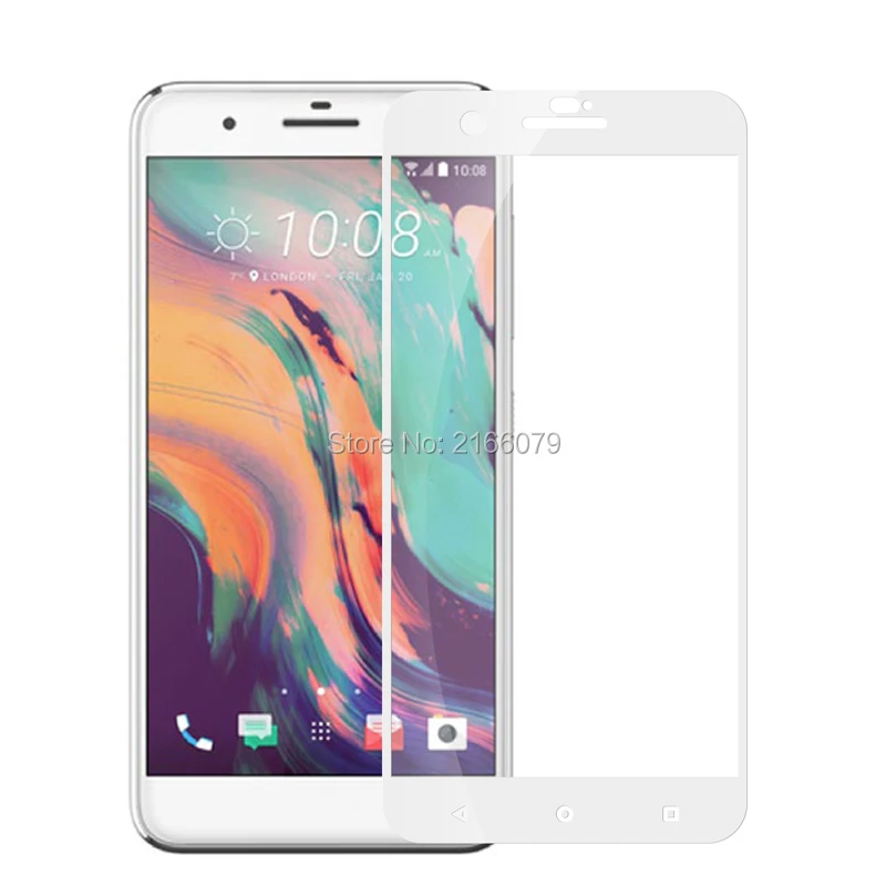 2 шт./лот для HTC One X10 5 дюйма полное покрытие защита экрана закаленное стекло