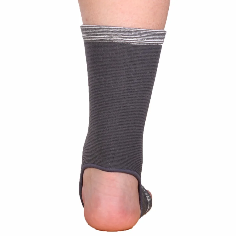 Bamboo Charcoal Ankle Pad Protection Elastic Brace Guard Support Sports Gym - Gray- 1PCS A51 | Спорт и развлечения