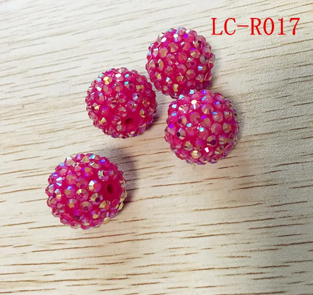 Набор бусин в форме шариков для изготовления ожерелья 20 мм 100 шт./лот