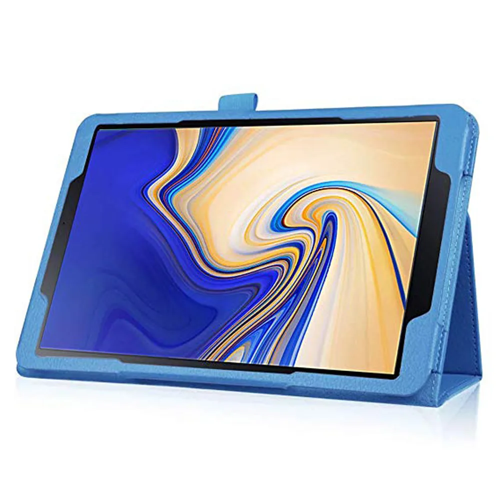 Модный мягкий прочный автоматически для samsung Galaxy Tab S4 10,5 T830/T835 PU+ кожаный смарт-чехол с подставкой# ZS