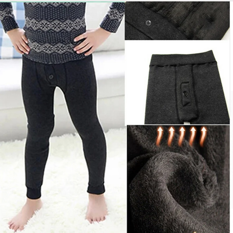 Леггинсы для мальчиков осень зима 2021 теплые эластичные длинные брюки плюс