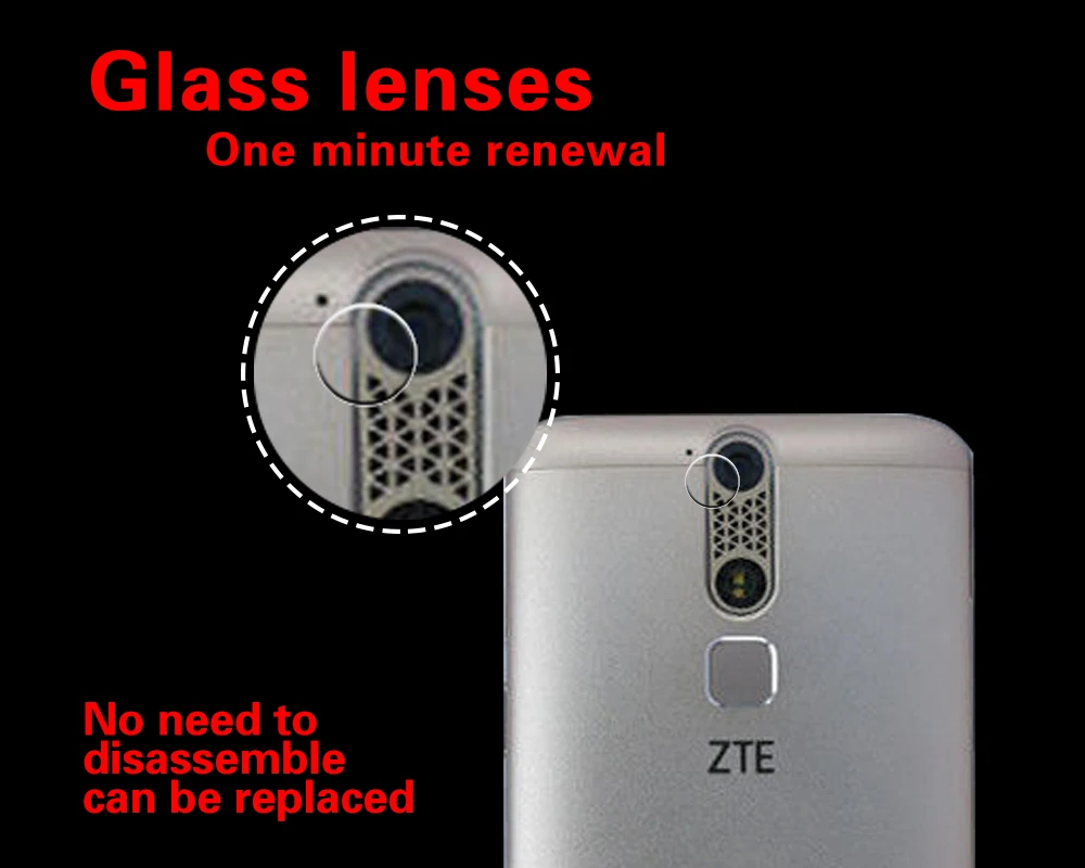 Задняя камера Объектив Закаленное стекло пленка для ZTE AXON Mini Secret B2015 B2016 сотовый