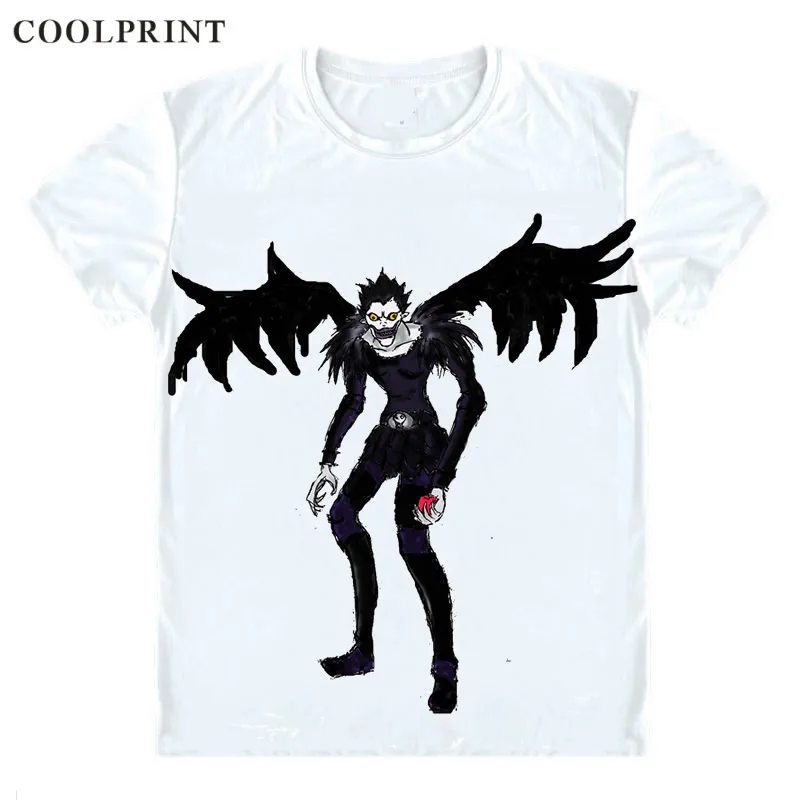 Рядом с Ryuk Matt Ryuku Shinigami футболка для мужчин с надписью «Death Note Desu Noto» Повседневная футболка премиум-класса футболки с короткими рукавами с принтом - Цвет: Style 7