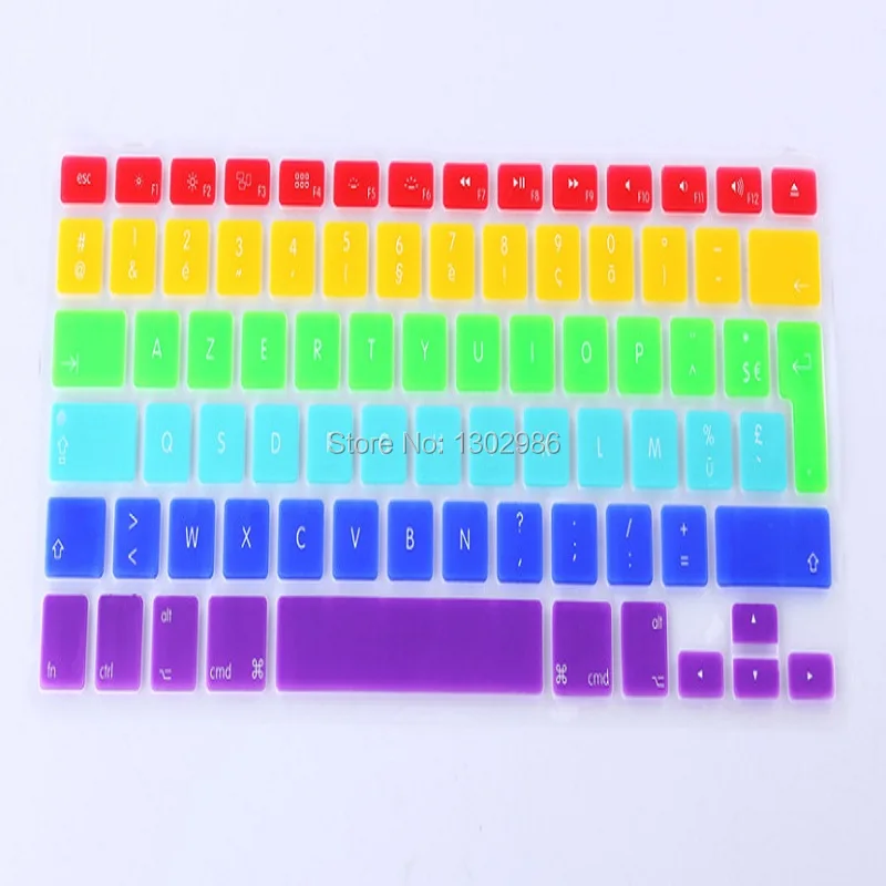 Мягкая защитная пленка на клавиатуру во французском стиле наклейка для Mac Air11 12