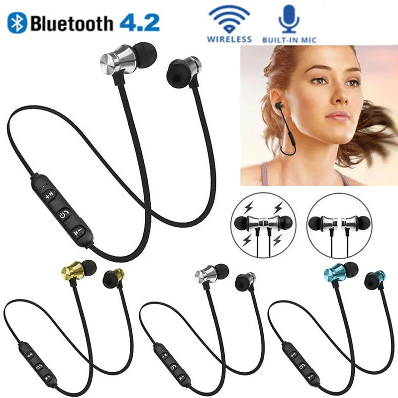 Shengtena Беспроводной наушники магнитное притяжение Bluetooth гарнитура