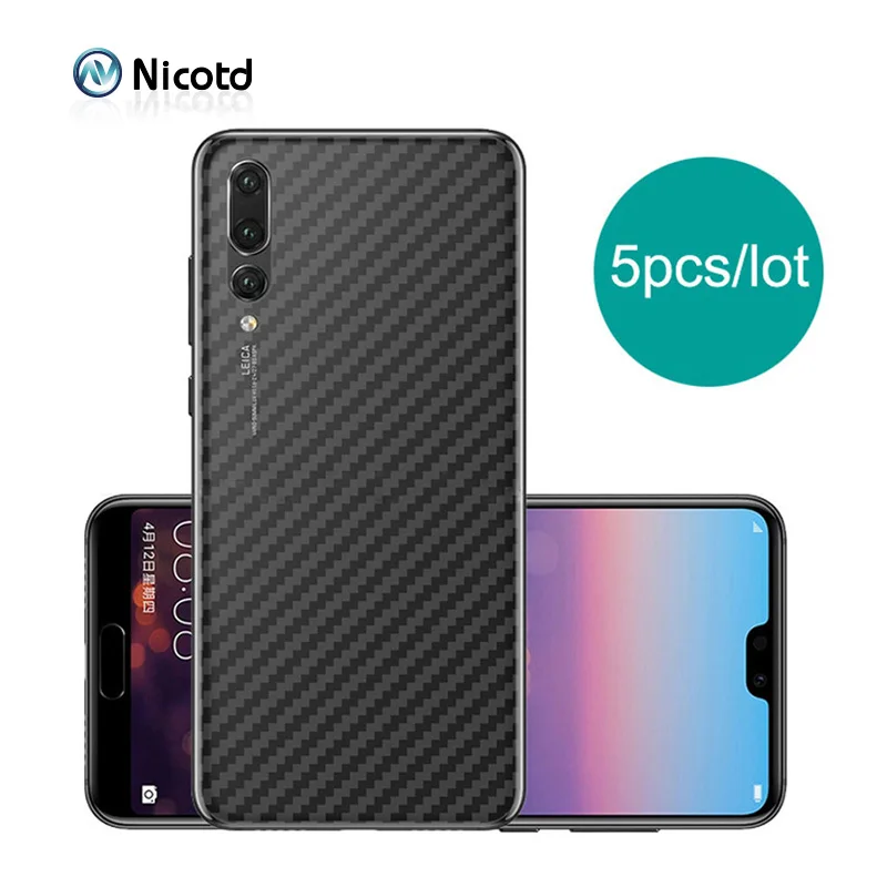 5 шт./лот полное покрытие пленка для Huawei Honor 10 7X 6X 6C 3D углеродное волокно защитная