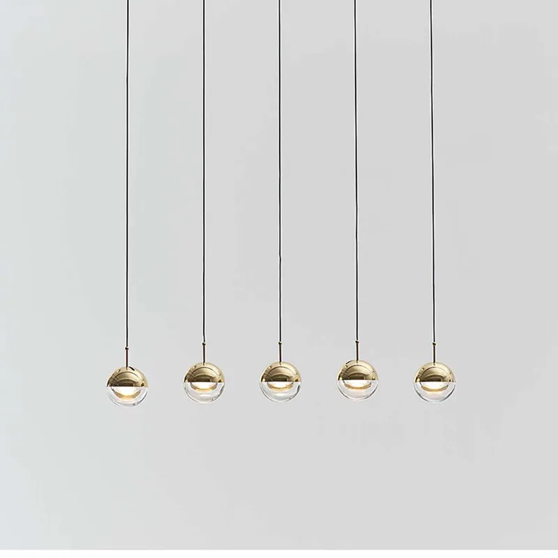 Подвесной светильник в скандинавском стиле дизайнерский лофт цвета розового