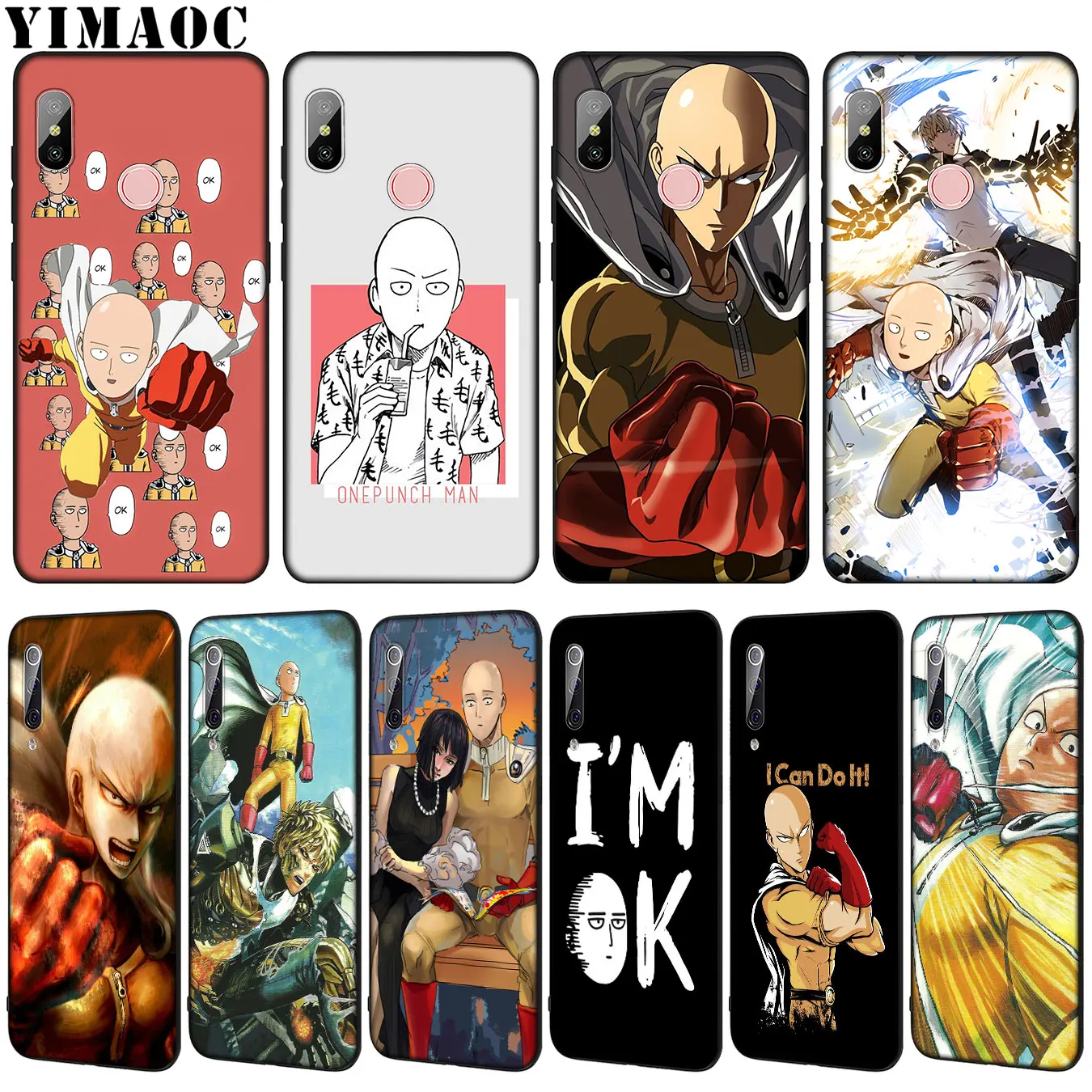 YIMAOC ONE PUNCH MAN Мягкий силиконовый чехол для телефона Xiaomi Mi 10 9 9T CC9 CC9E 8 SE A3 Pro A1 A2 Lite 6