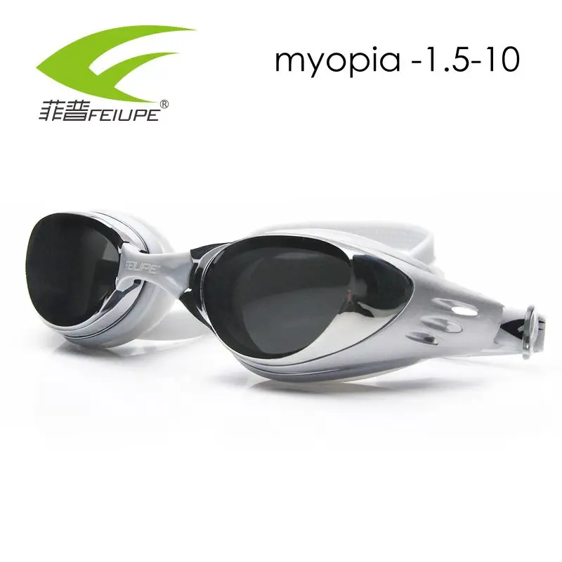 Профессиональные очки для плавания FEIUPE близорукости разные силиконовые