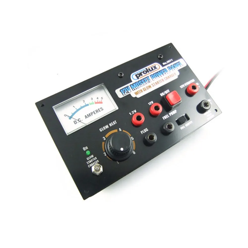 12V Мощность панель ж/свечение стартер зарядное устройство для RC игрушки модель 1