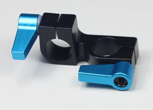 

90 degree Rod Clamp For 15mm Rod Support Rail System Follow Focus DSLR Rig Rail system