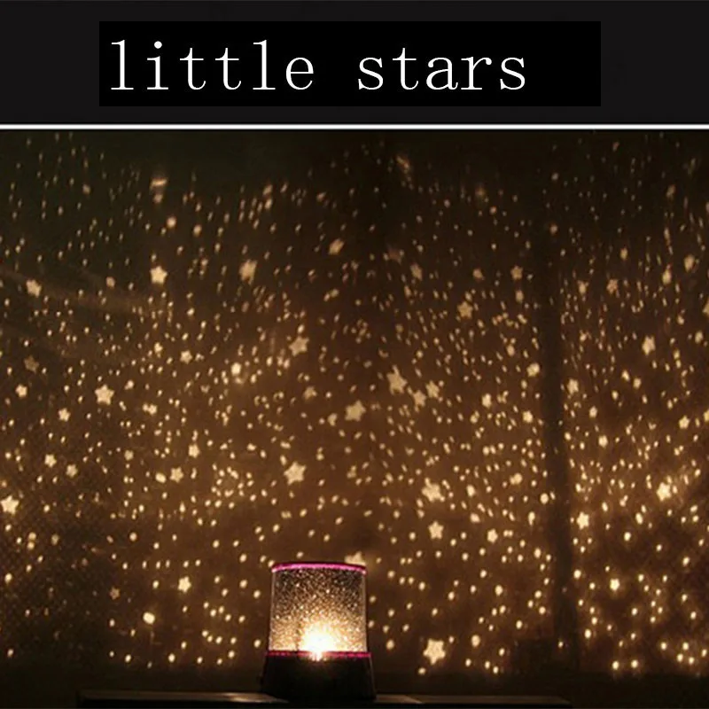 Новый цветной светодиодный USB проекционный Светильник Светодиодный Ночник