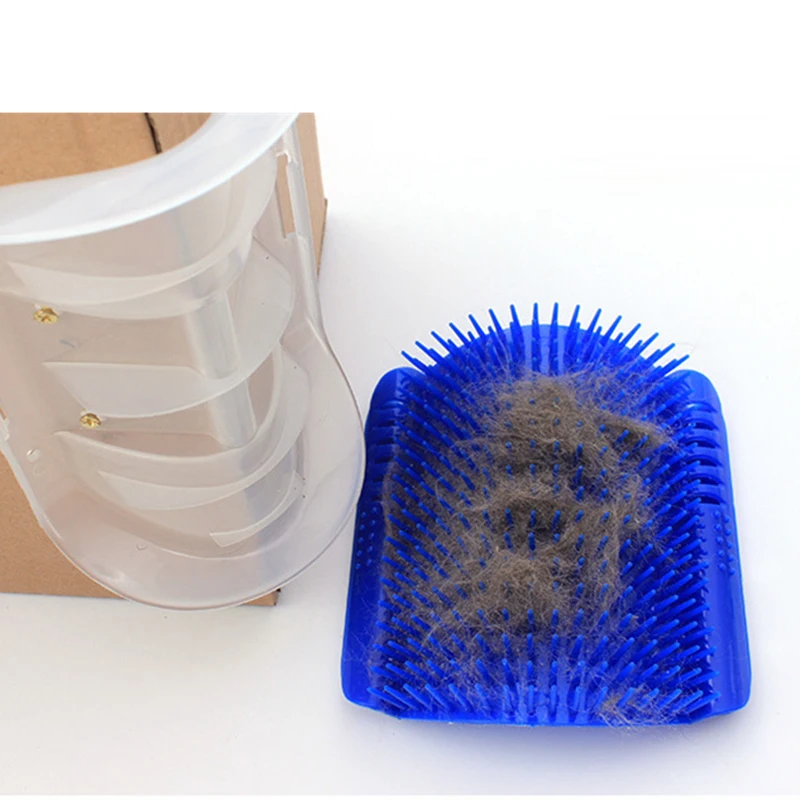 Расческа YVYOO для кошек и расческа удаления шерсти устройство массажа с кошачьими