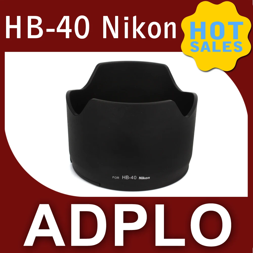 

ADPLO HB-40 suit for Nikon AF-S 24-70mm f/2.8G ED HB40 Lens Hood