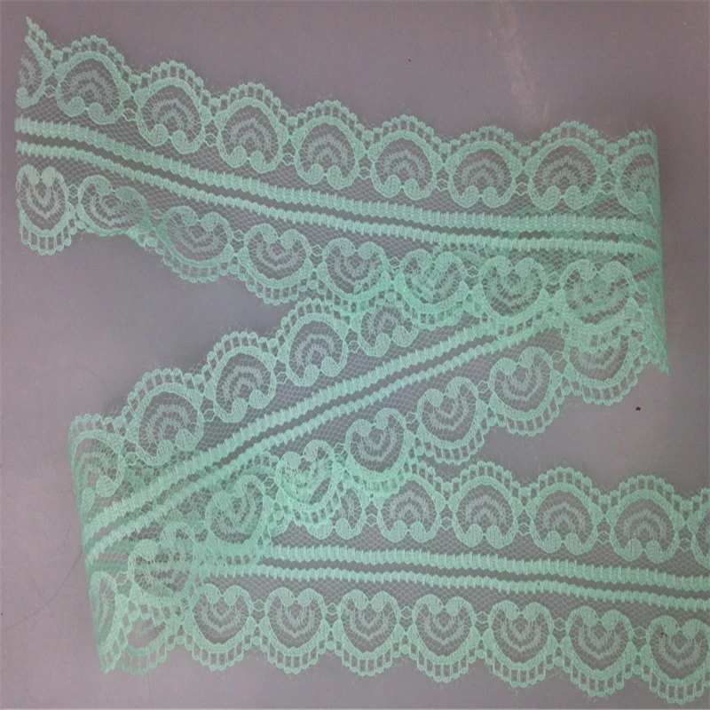 2015 Новый стиль 40 ММ Двустороннее Ремесла Вышитые Чистая Кружевной Отделкой Ленты