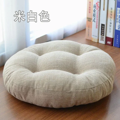 Подушка футон ручной работы подушечки для медитации уплотненный круг Большой