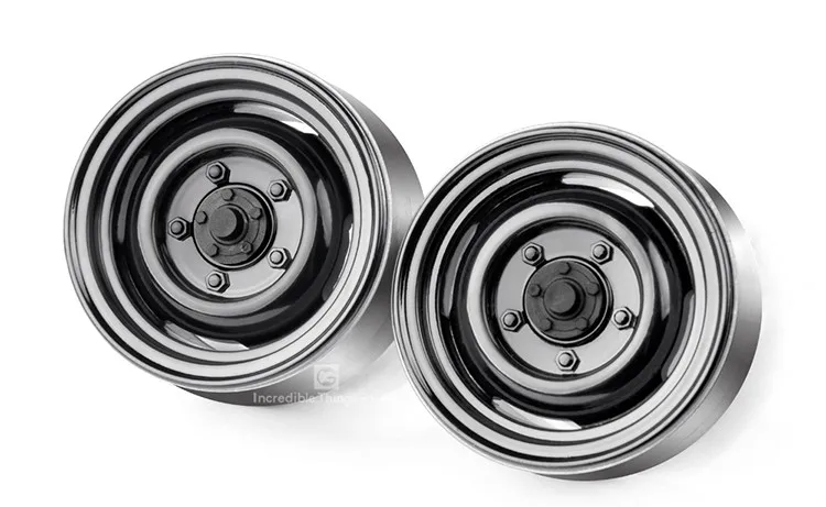 GRC 2 шт. 1 9 металлическое колесо моделирования # Серия II для 1/10 RC автомобиля TRX4 SCX10