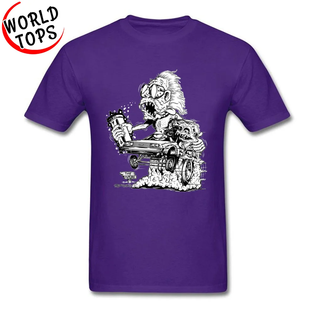 Футболка с принтом Crazy Geek Death Car Skull летние/осенние хлопковые топы круглым